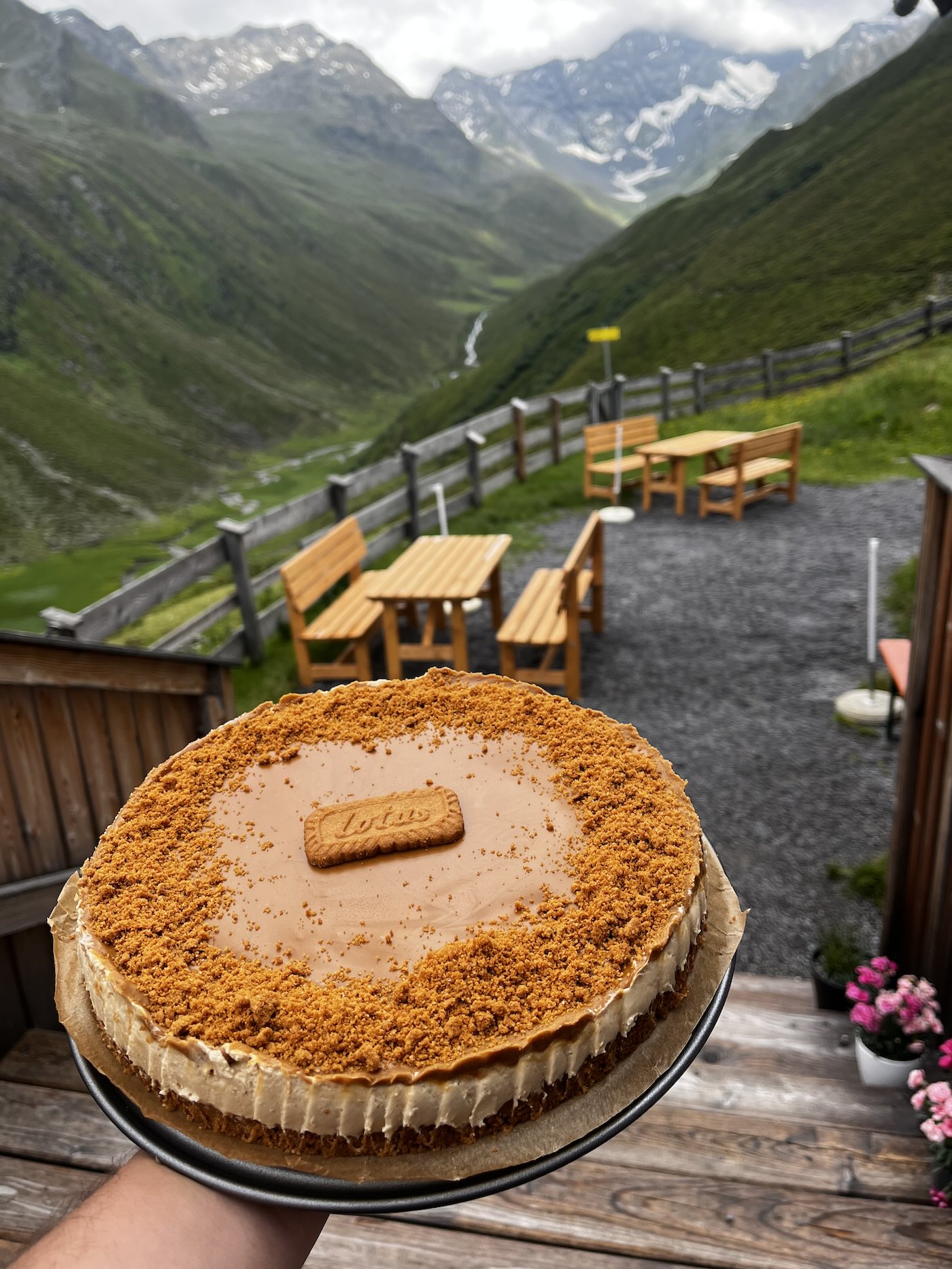 Rezept: Karamell-Frischkäse-Kuchen | Potsdamer Hütte
