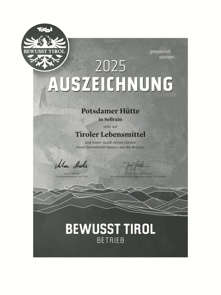 Bewusst Tirol – wir sind wieder dabei! 