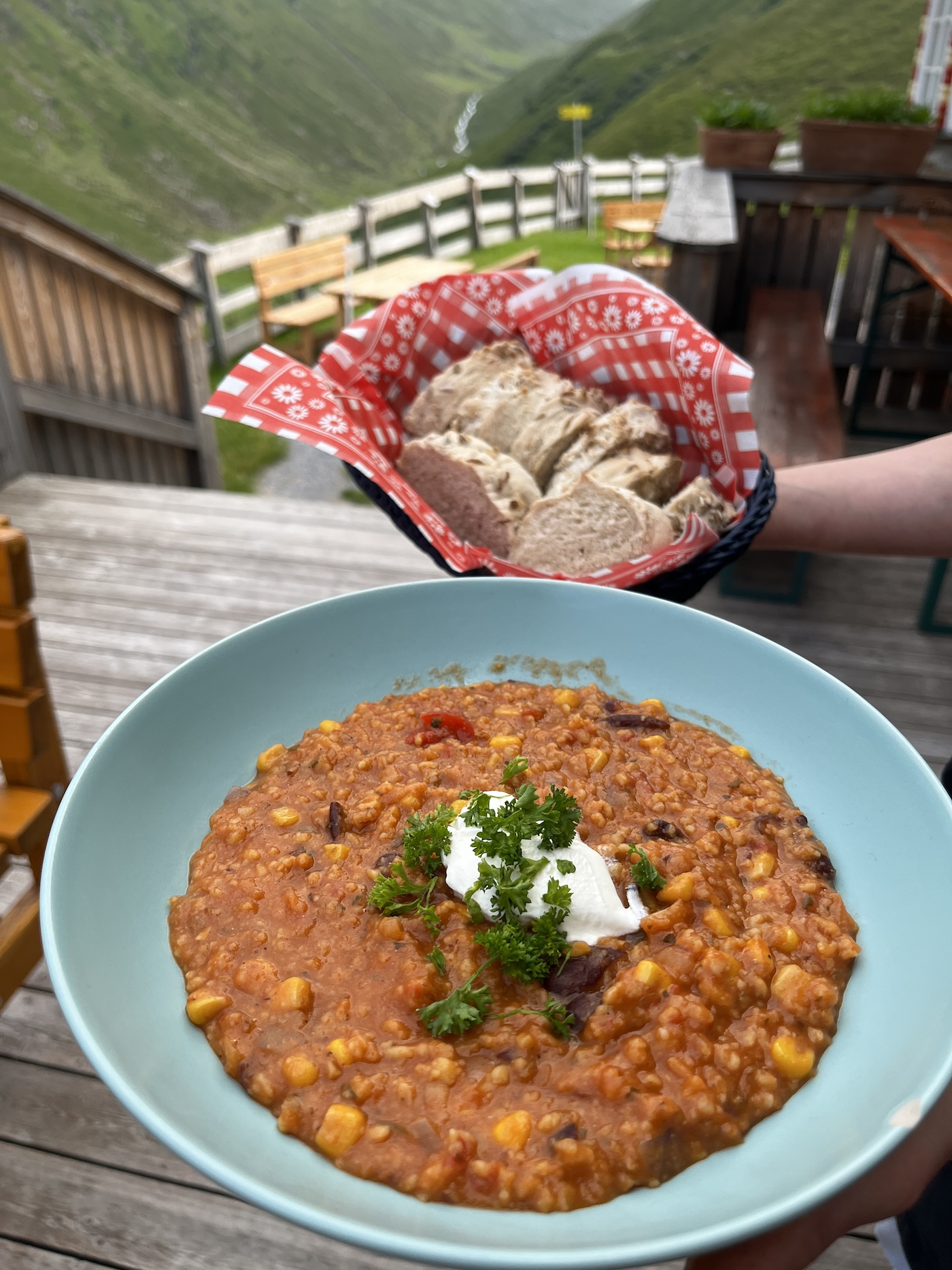 Rezept Potsdamer Hütten Chilli / Chili sin carne (Vegan / Vegetarisch)
